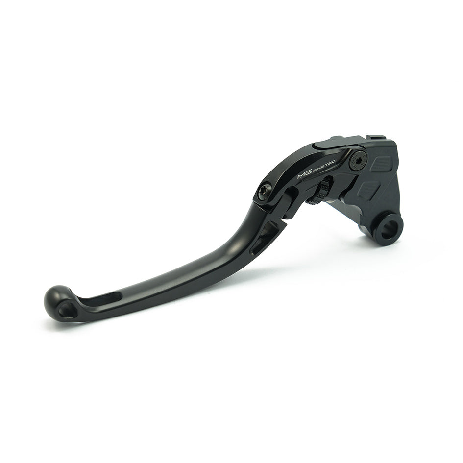MG Biketec ClubSport Clutch Lever, long - black with Black adjuster – Kawasaki ZX-10R / RR 2021–2026