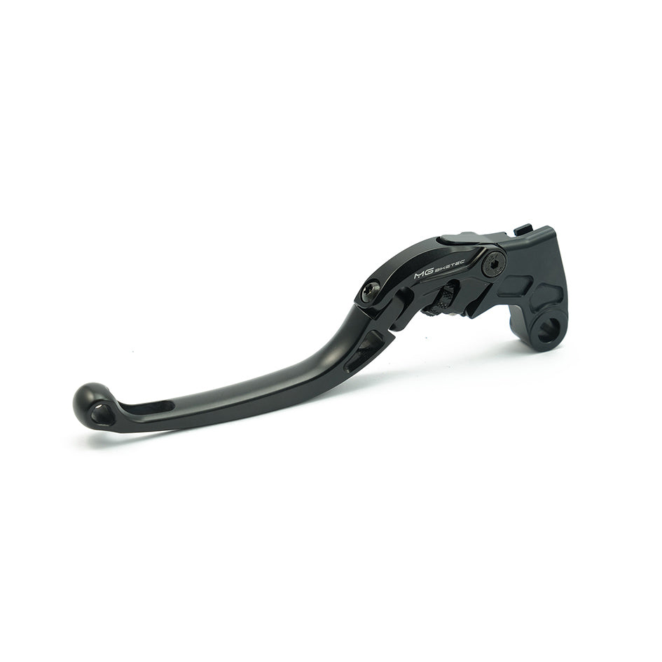 MG Biketec ClubSport Clutch Lever, long - black with Black adjuster – Suzuki GSX-R1000 2026 / Suzuki Katana (1000cc) 2022–2026