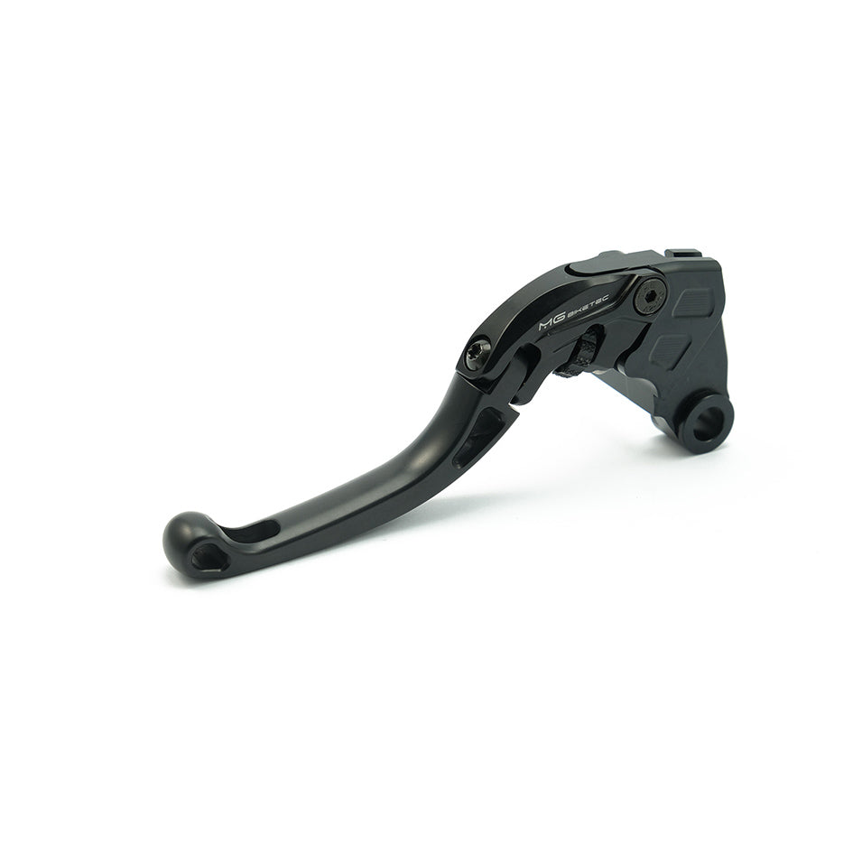 MG Biketec ClubSport Clutch Lever, short - black with Black adjuster – Kawasaki ZX-10R / RR 2021–2026