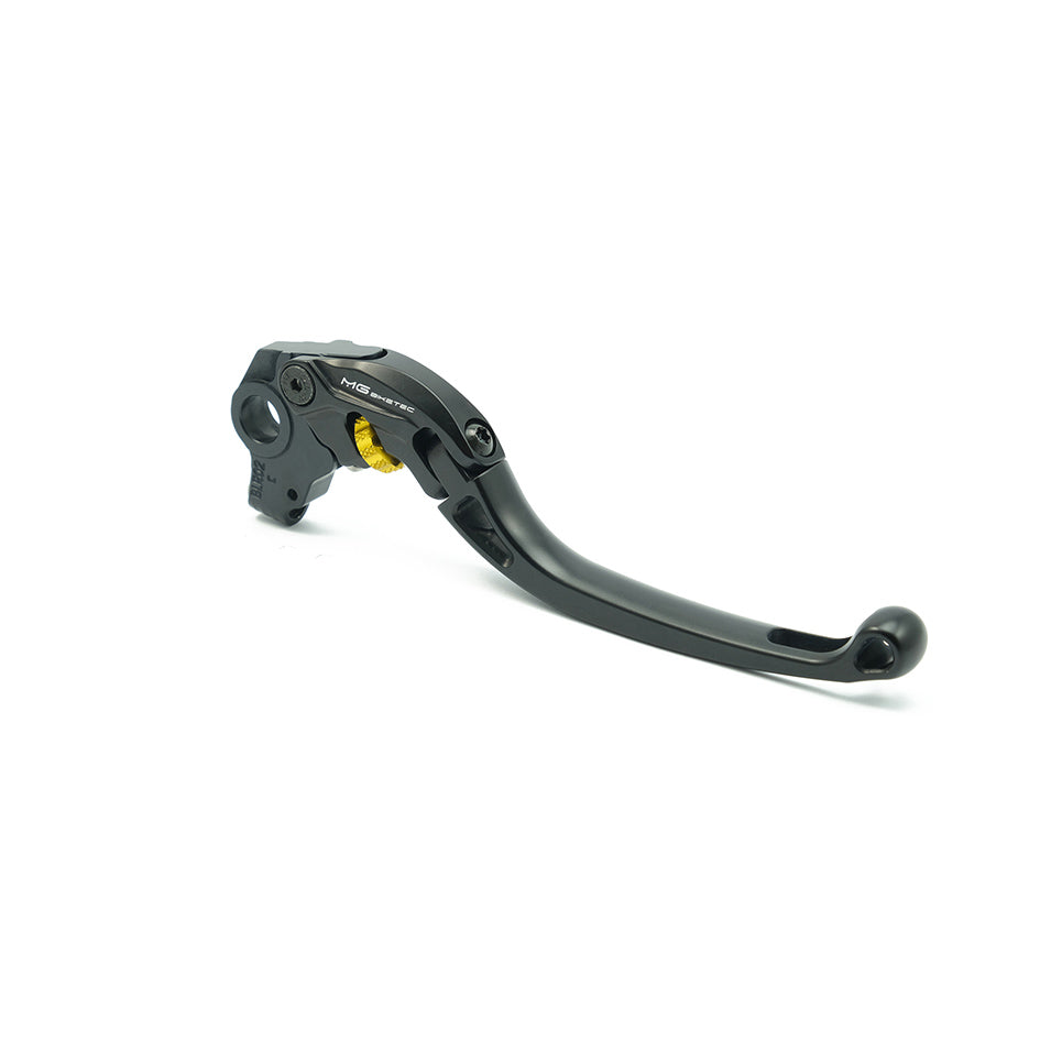 MG Biketec ClubSport Brake Lever, long - black with Gold adjuster (4211-155008)