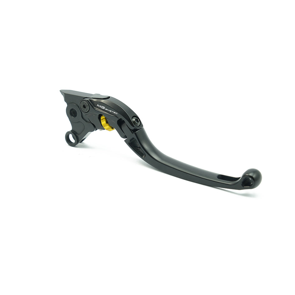 MG Biketec ClubSport Brake Lever, long - black with Gold adjuster (4211-157005)