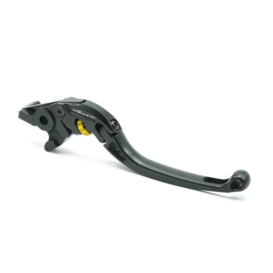 MG Biketec ClubSport Brake Lever, long - black with Gold adjuster (4211-254000)