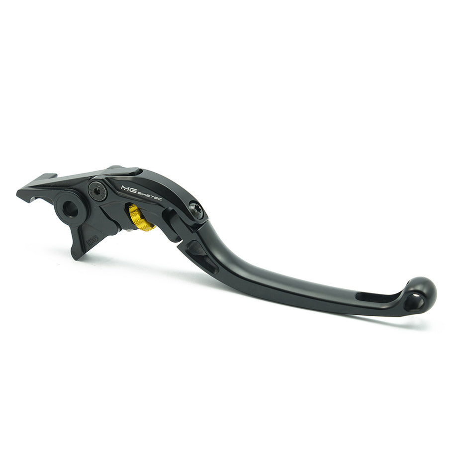 MG Biketec ClubSport Brake Lever, long - black with Gold adjuster (4211-365007)