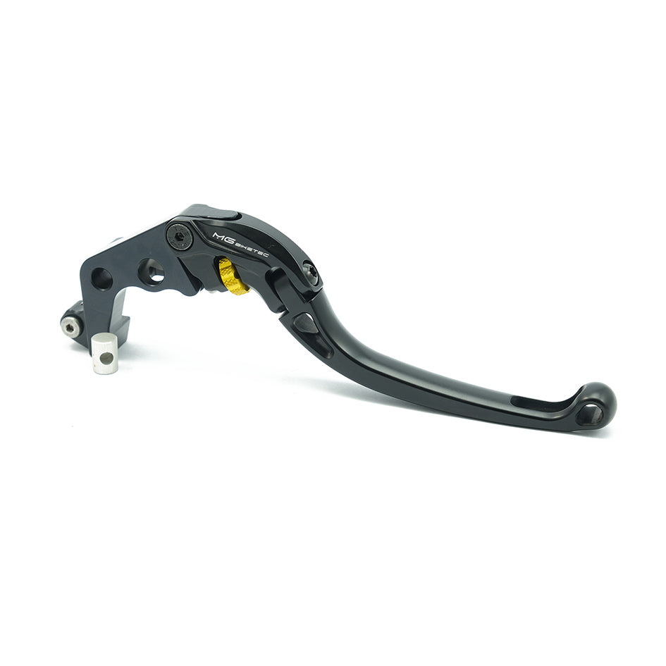 MG Biketec ClubSport Brake Lever, long - black with Gold adjuster (4211-367006)