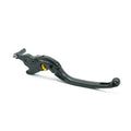 MG Biketec ClubSport Brake Lever, long - black with Gold adjuster – Yamaha YZF-R125 2019–2020 / Yamaha YZF-R3 2015–2026