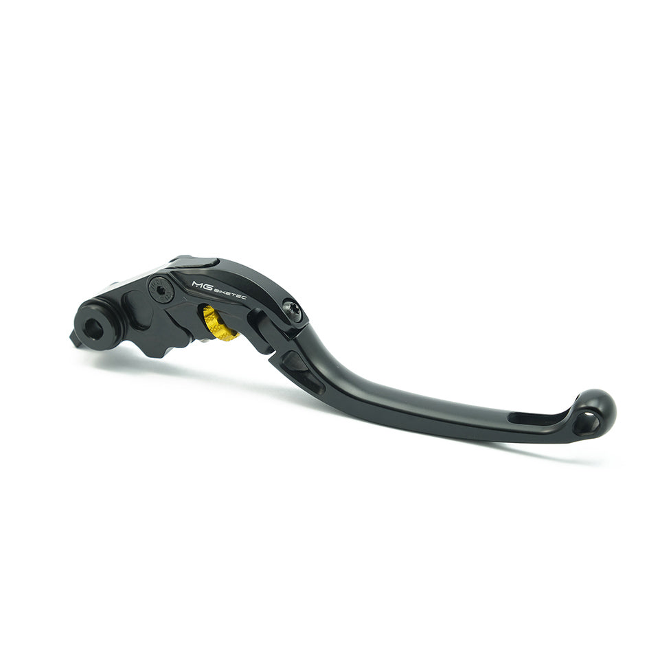 MG Biketec ClubSport Brake Lever, long - black with Gold adjuster (4211-994006)