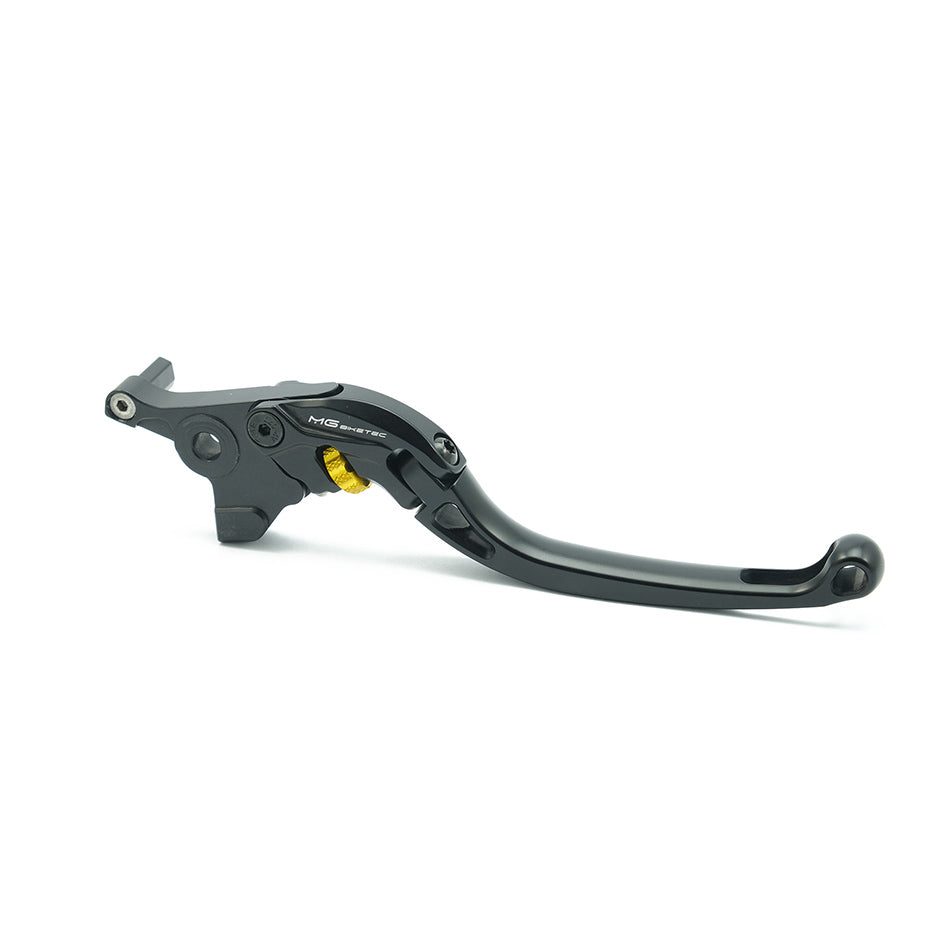 MG Biketec ClubSport Brake Lever, long - black with Gold adjuster (4211-997006)