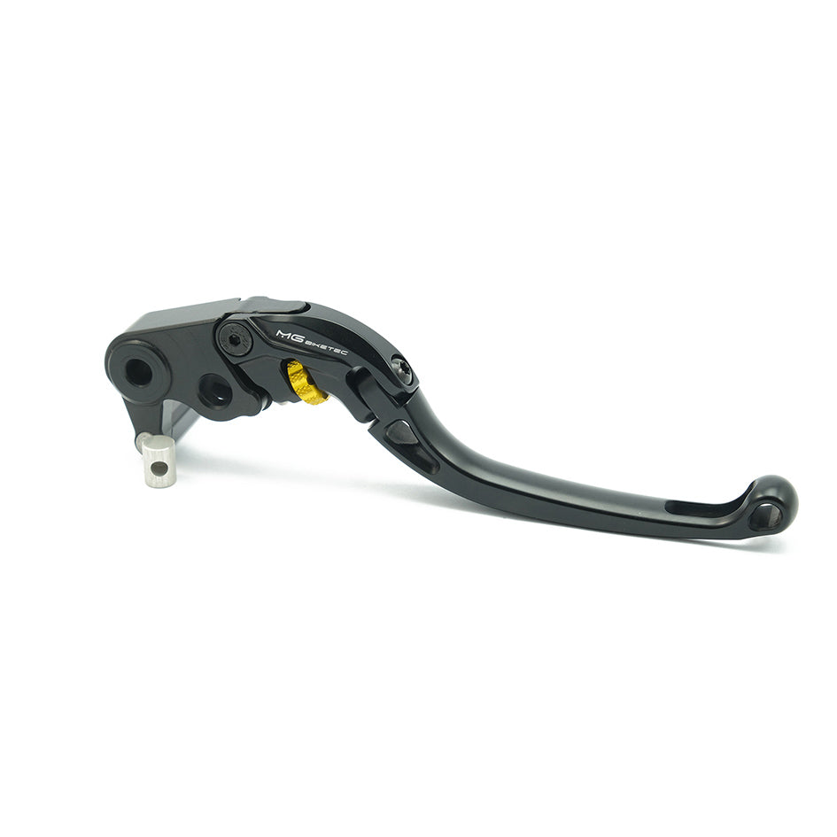 MG Biketec ClubSport Brake Lever, long - black with Gold adjuster (4211-997015)