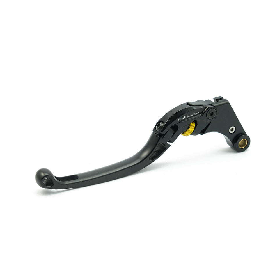 MG Biketec ClubSport Brake Lever, long - black with Gold adjuster (4211-087015)