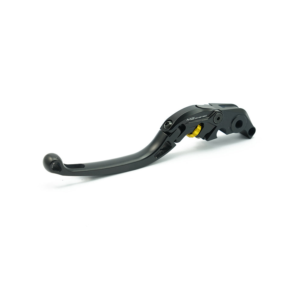 MG Biketec ClubSport Clutch Lever, long - black with Gold adjuster (4212-156508)