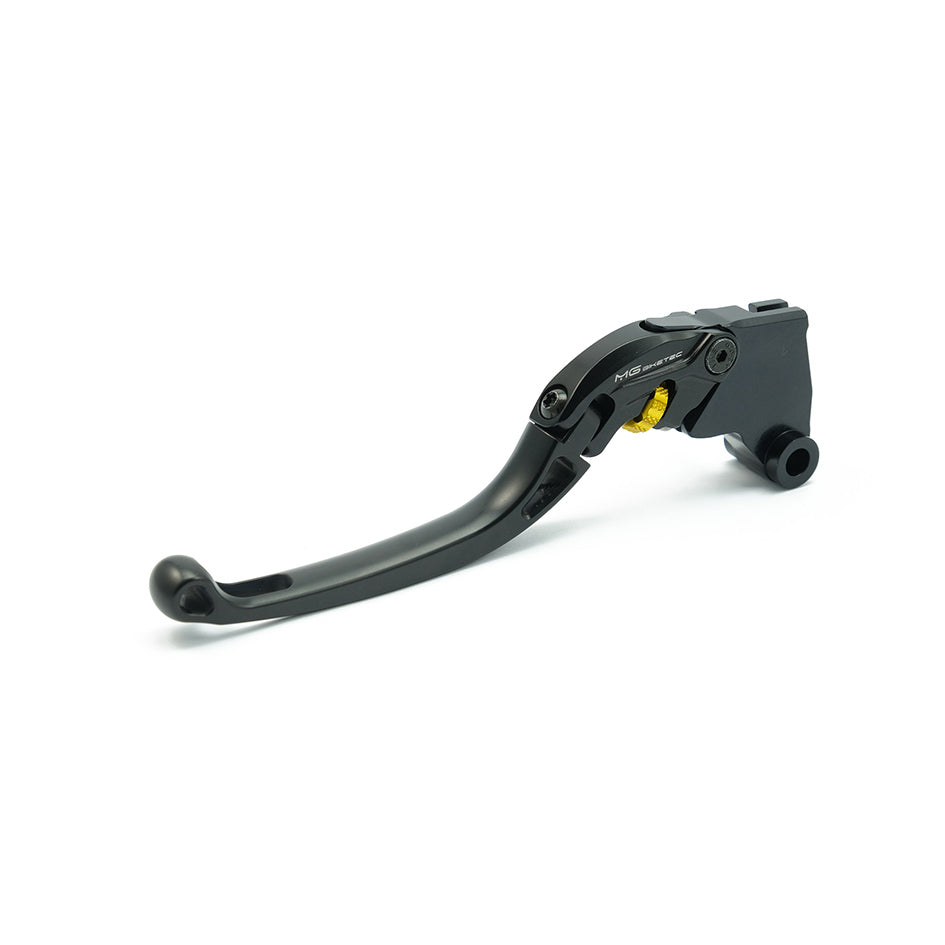 MG Biketec ClubSport Clutch Lever, long - black with Gold adjuster (4212-362508)