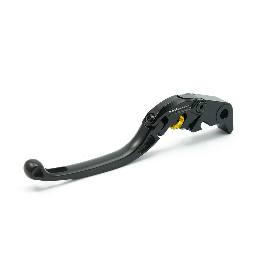 MG Biketec ClubSport Clutch Lever, long - black with Gold adjuster (4212-657005)