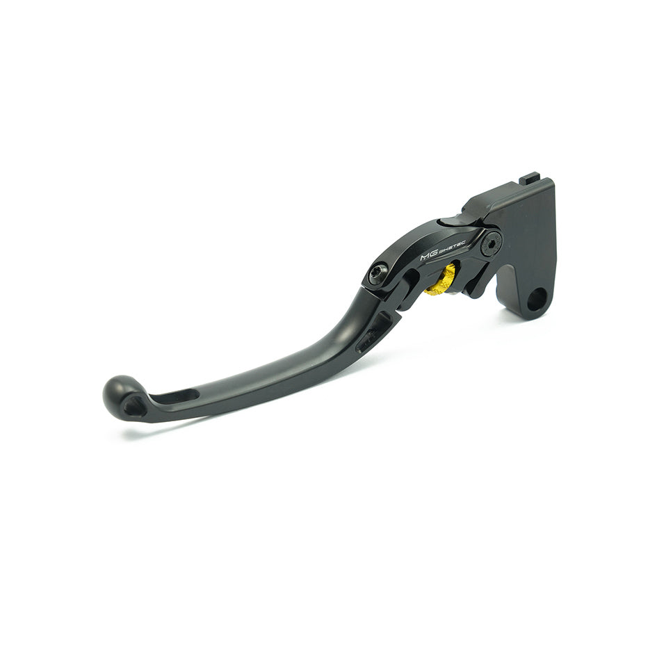 MG Biketec ClubSport Clutch Lever, long - black with Gold adjuster (4212-917505)