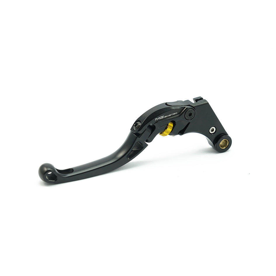 MG Biketec ClubSport Brake Lever, short - black with Gold adjuster (4213-087015)