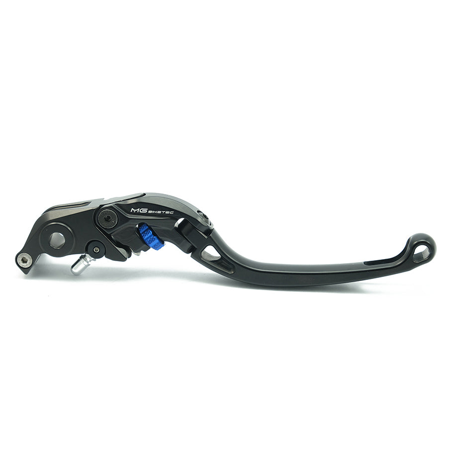 MG Biketec ClubSport Brake Lever, long - black with Blue adjuster (4221-157008)