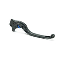 MG Biketec ClubSport Brake Lever, long - black with Blue adjuster – Yamaha YZF-R125 2011–2018