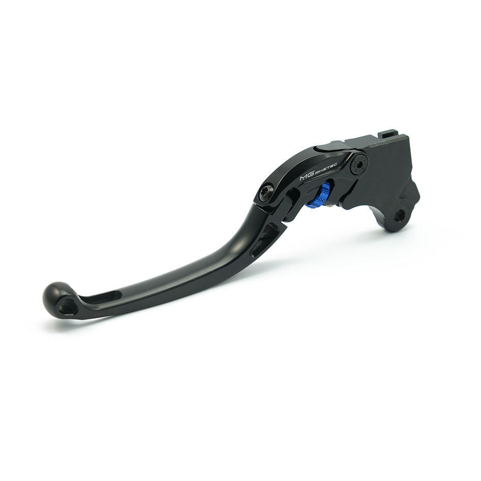 MG Biketec ClubSport Clutch Lever, long - black with Blue adjuster (4222-076007)