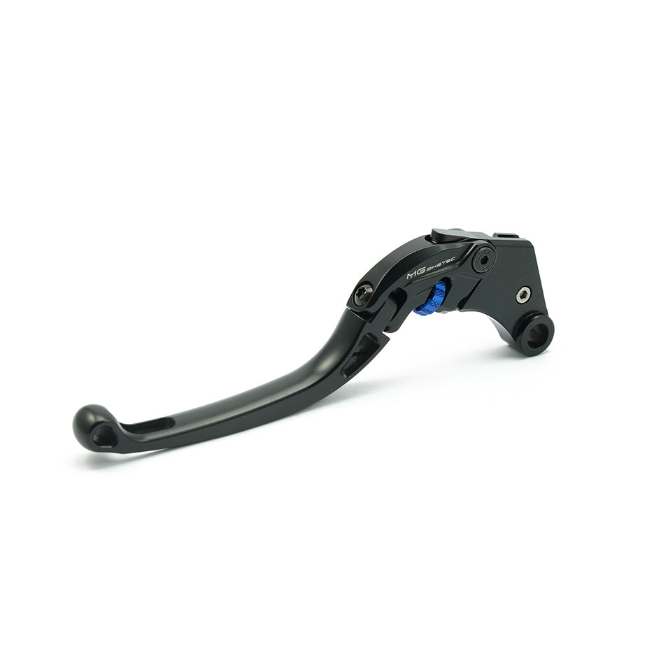 MG Biketec ClubSport Clutch Lever, long - black with Blue adjuster (4222-087014)