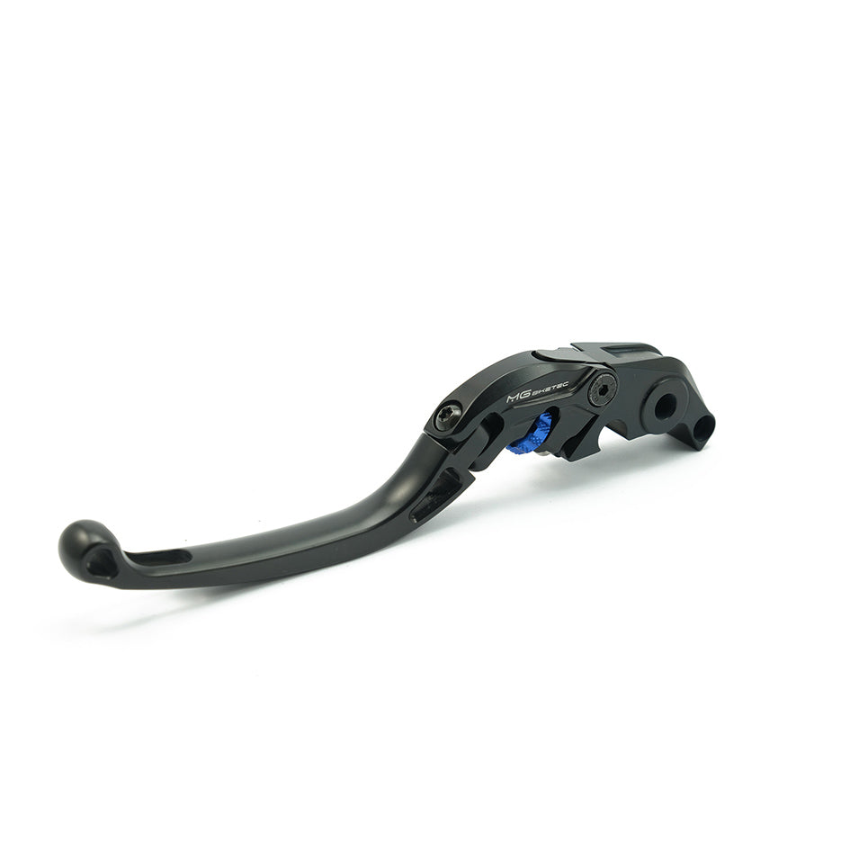 MG Biketec ClubSport Clutch Lever, long - black with Blue adjuster (4222-156508)
