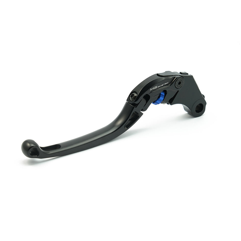 MG Biketec ClubSport Clutch Lever, long - black with Blue adjuster (4222-254000)