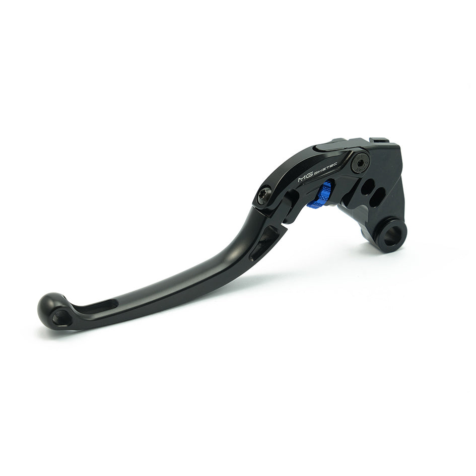 MG Biketec ClubSport Clutch Lever, long - black with Blue adjuster (4222-367003)