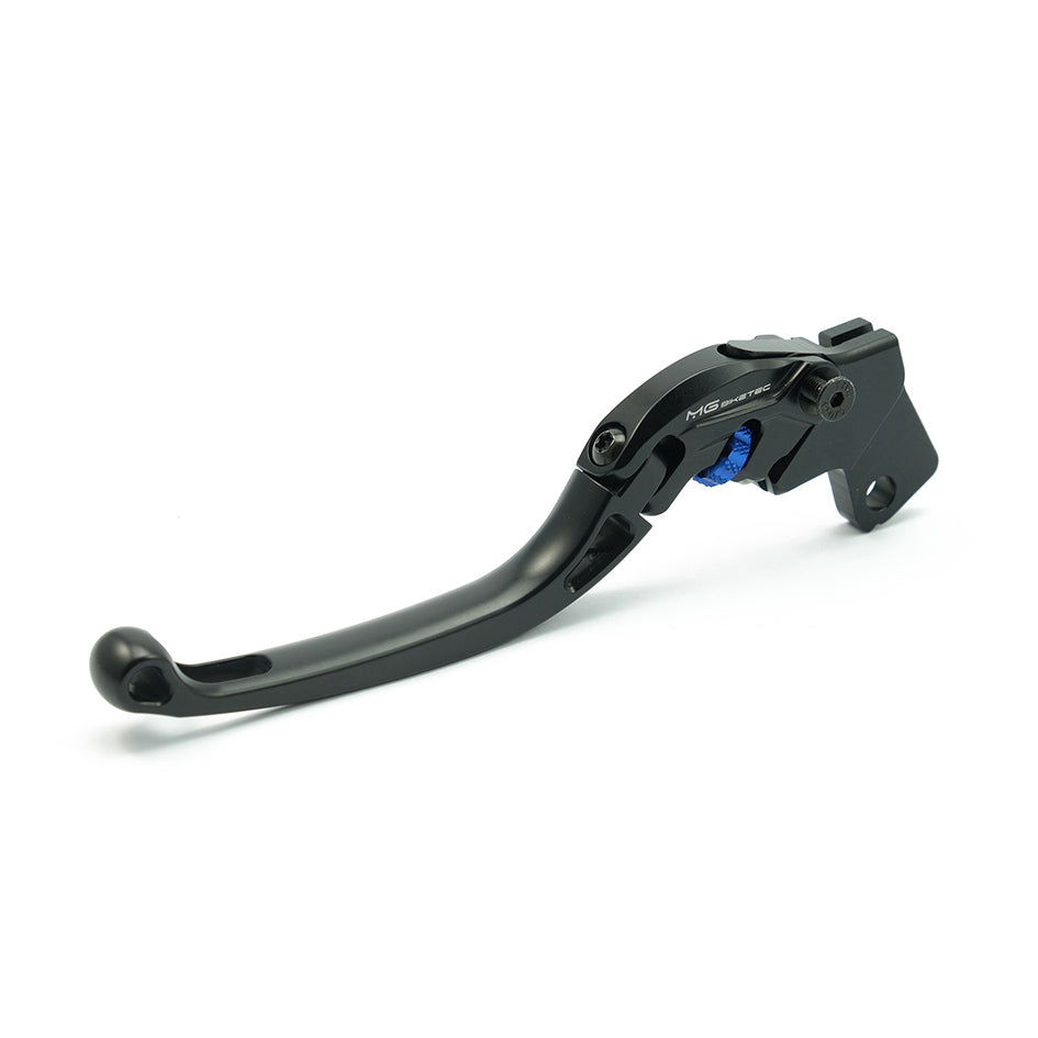 MG Biketec ClubSport Clutch Lever, long - black with Blue adjuster (4222-656023)