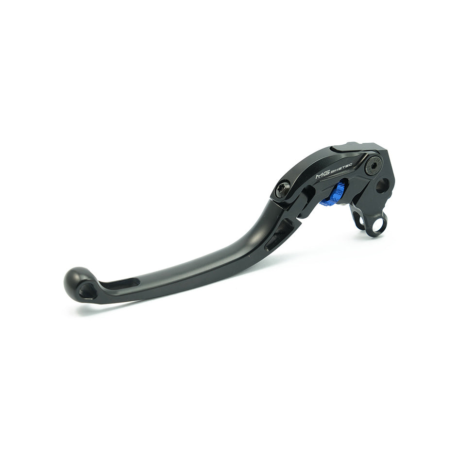 MG Biketec ClubSport Clutch Lever, long - black with Blue adjuster (4222-656505)