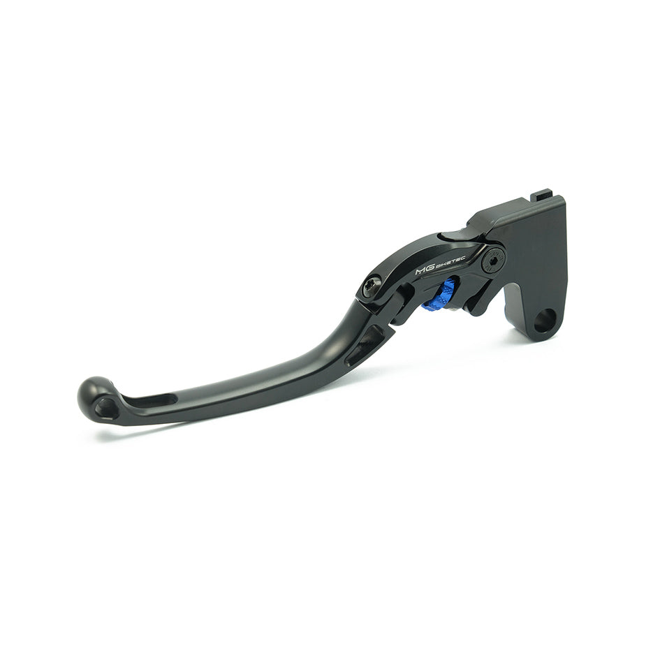MG Biketec ClubSport Clutch Lever, long - black with Blue adjuster (4222-917505)