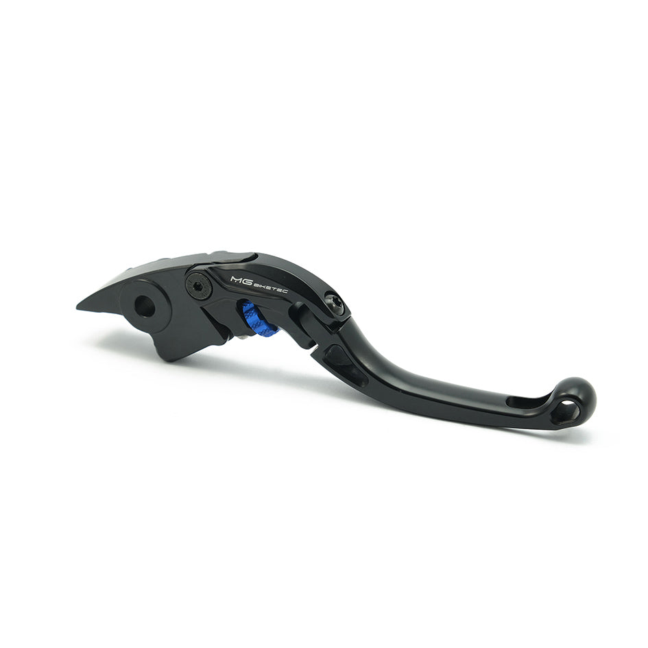 MG Biketec ClubSport Brake Lever, short - black with Blue adjuster (4223-254003)