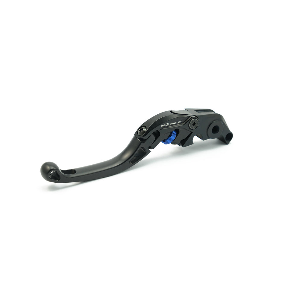 MG Biketec ClubSport Clutch Lever, short - black with Blue adjuster (4224-156508)