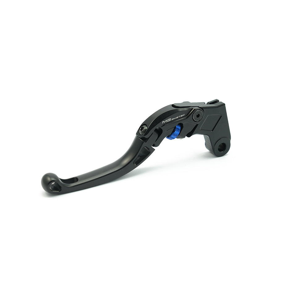 MG Biketec ClubSport Clutch Lever, short - black with Blue adjuster (4224-257018)