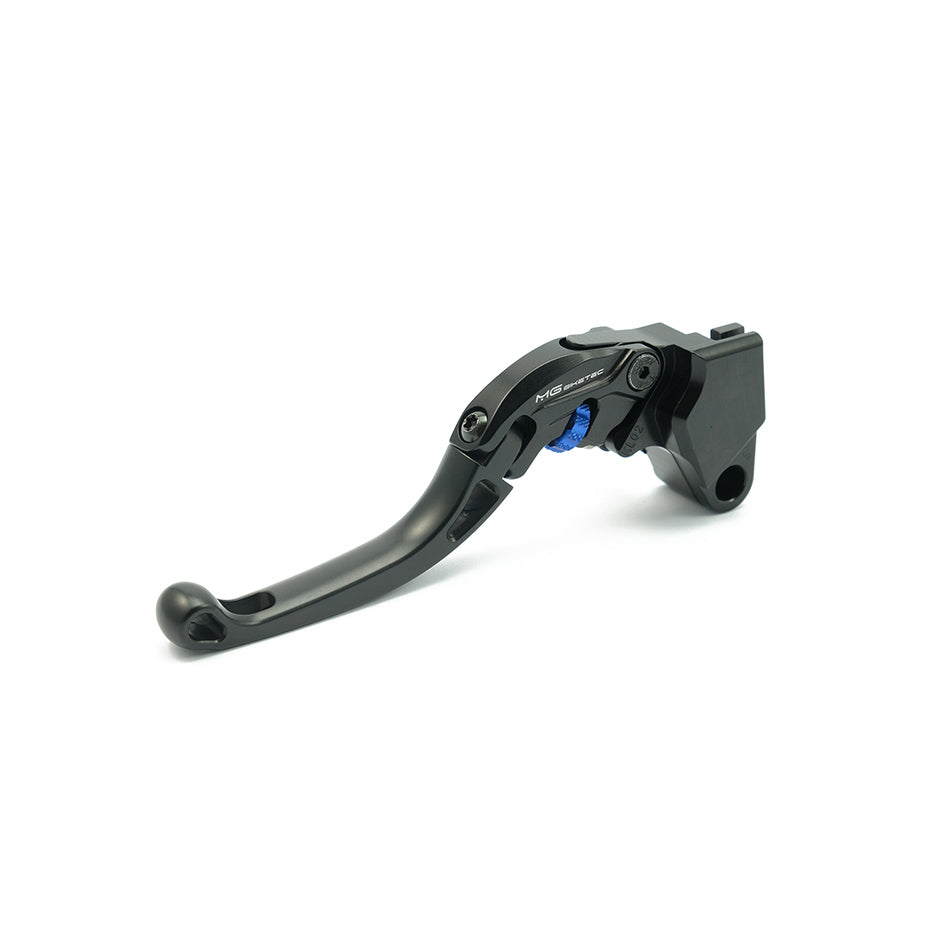 MG Biketec ClubSport Clutch Lever, short - black with Blue adjuster (4224-367019)
