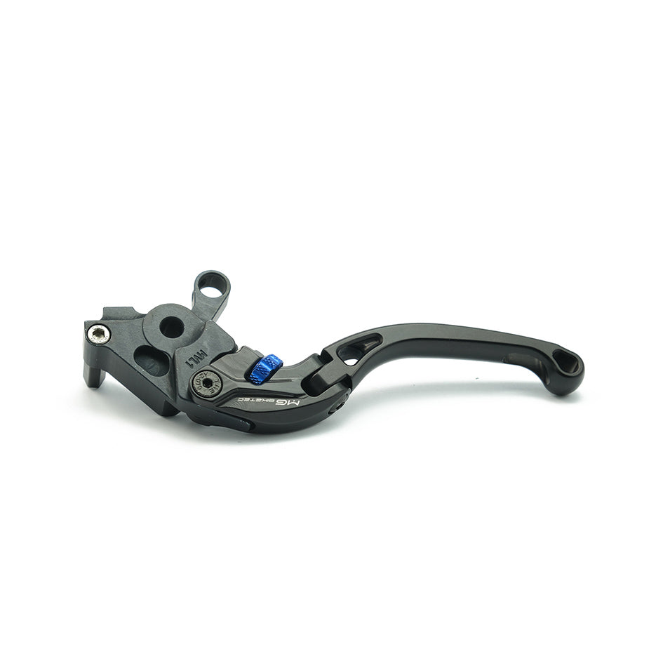 MG Biketec ClubSport Clutch Lever, short - black with Blue adjuster (4224-457003)
