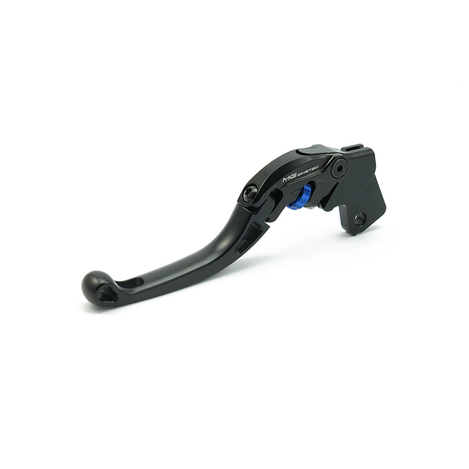 MG Biketec ClubSport Clutch Lever, short - black with Blue adjuster (4224-651511)