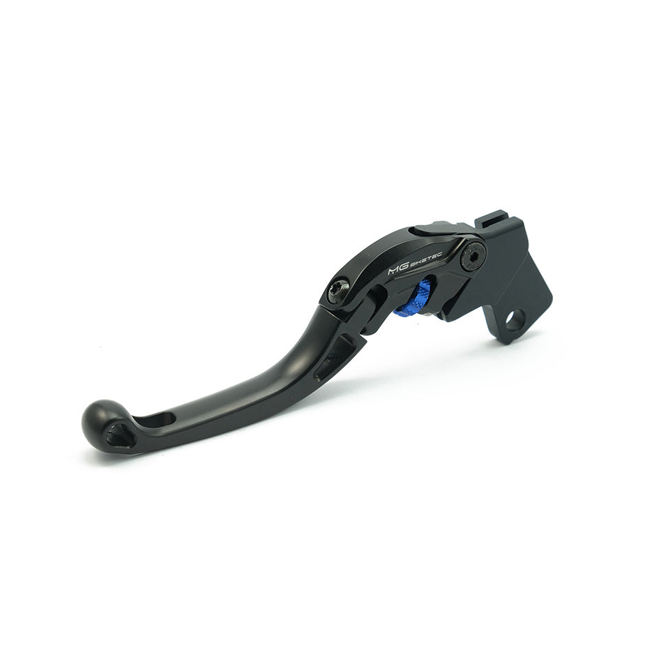 MG Biketec ClubSport Clutch Lever, short - black with Blue adjuster (4224-656023)