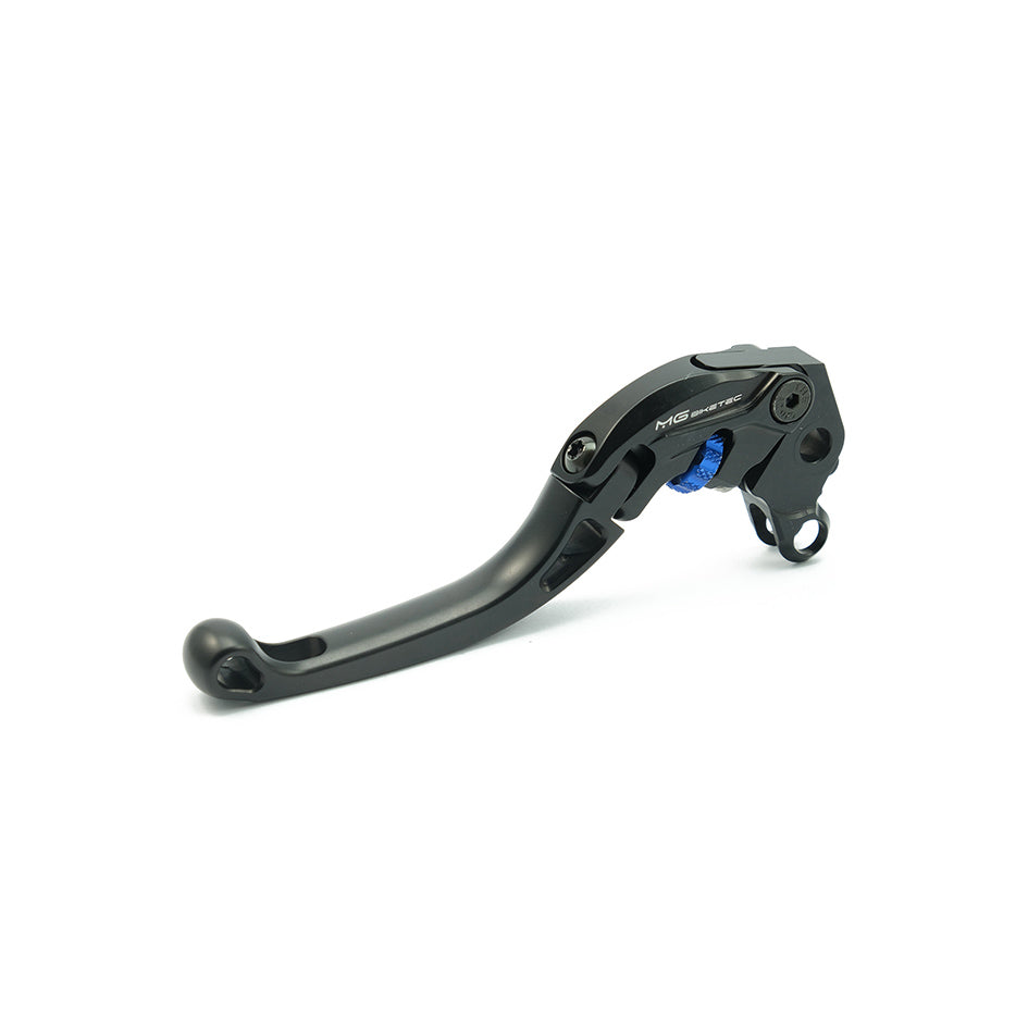 MG Biketec ClubSport Clutch Lever, short - black with Blue adjuster (4224-656505)