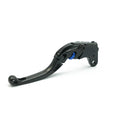 MG Biketec ClubSport Clutch Lever, short - black with Blue adjuster – Yamaha MT-125 2020–2026 / Yamaha YZF-R125 2011–2020