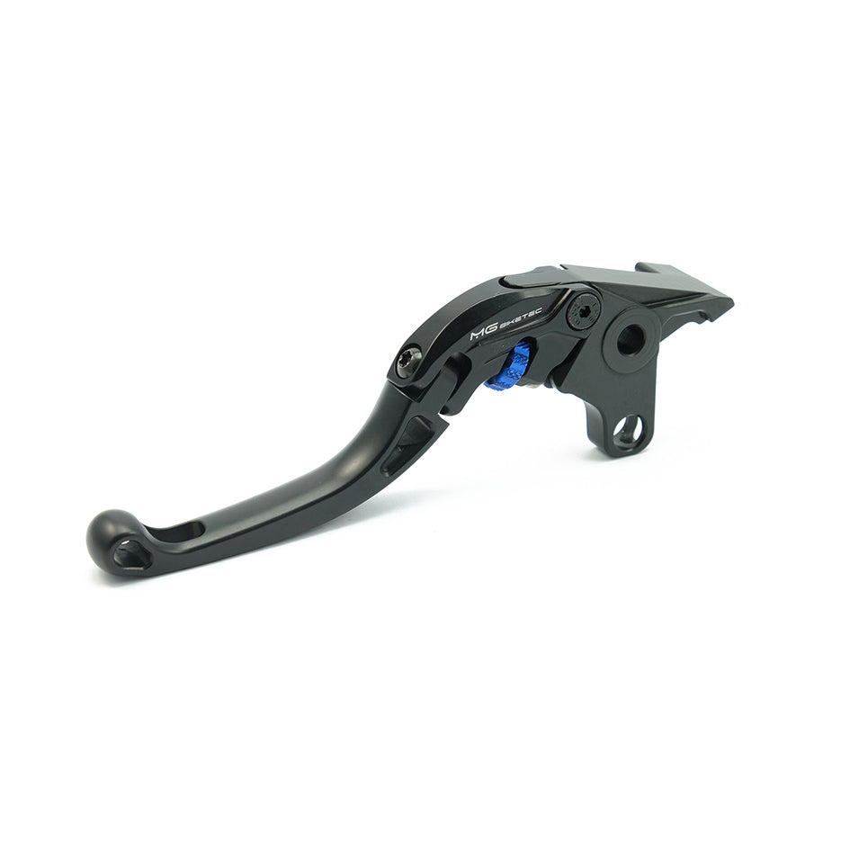 MG Biketec ClubSport Clutch Lever, short - black with Blue adjuster (4224-999008)