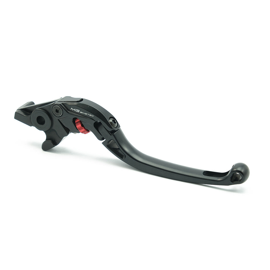 MG Biketec ClubSport Brake Lever, long - black with Red adjuster (4231-254000)
