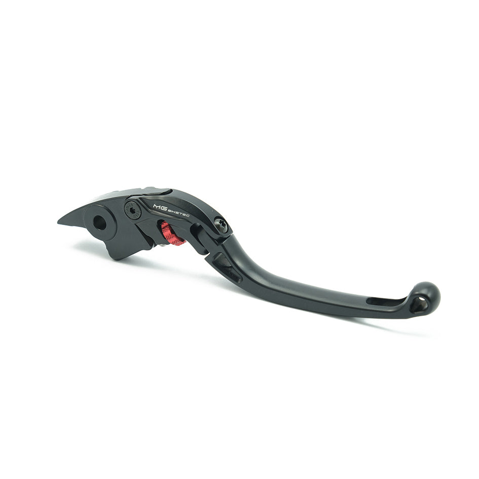 MG Biketec ClubSport Brake Lever, long - black with Red adjuster (4231-254003)