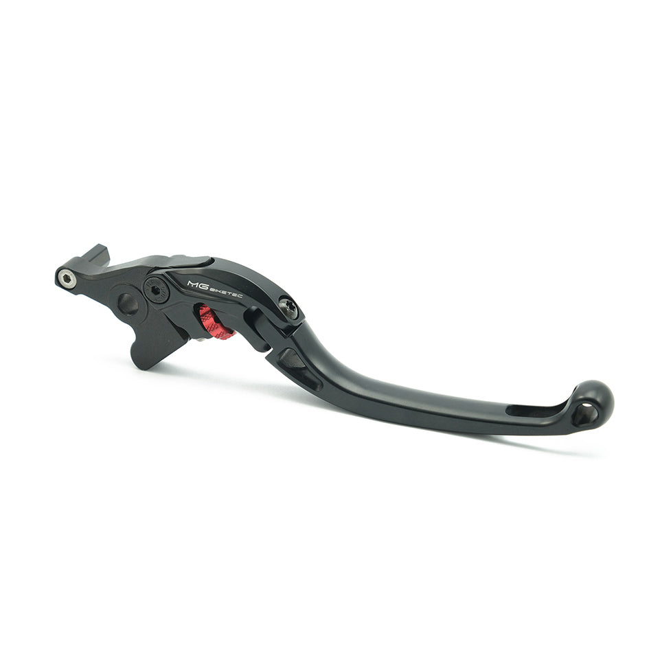 MG Biketec ClubSport Brake Lever, long - black with Red adjuster (4231-362508)