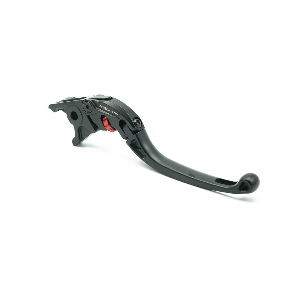 MG Biketec ClubSport Brake Lever, long - black with Red adjuster (4231-367003)