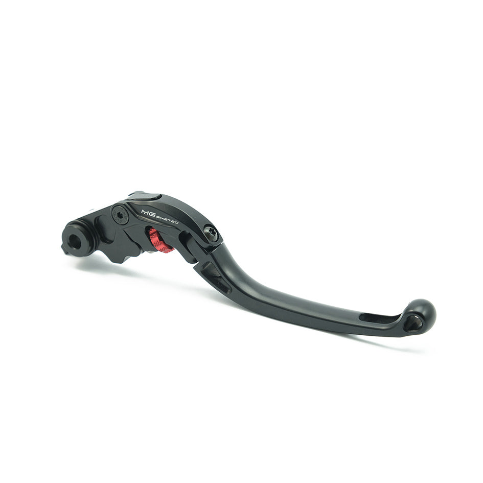 MG Biketec ClubSport Brake Lever, long - black with Red adjuster (4231-994006)