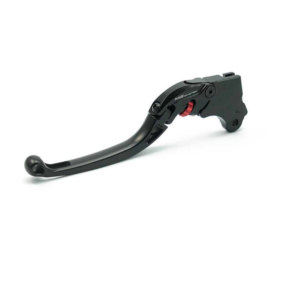 MG Biketec ClubSport Clutch Lever, long - black with Red adjuster (4232-076007)