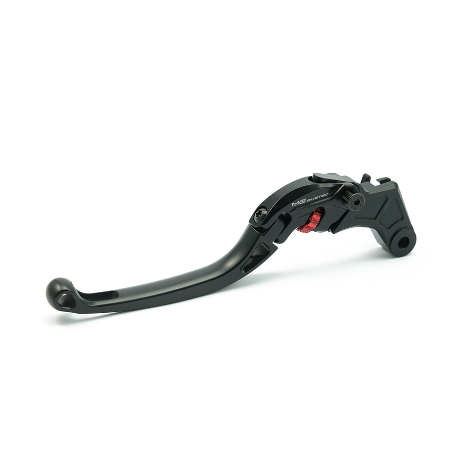 MG Biketec ClubSport Clutch Lever, long - black with Red adjuster (4232-087021)