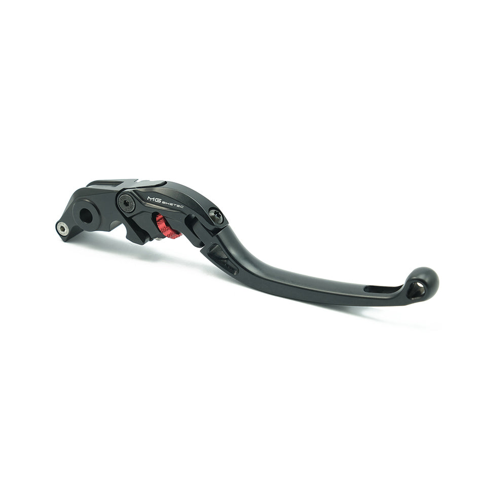MG Biketec ClubSport Brake Lever, long - black with Red adjuster (4231-156508)