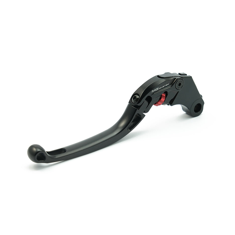MG Biketec ClubSport Clutch Lever, long - black with Red adjuster (4232-254000)