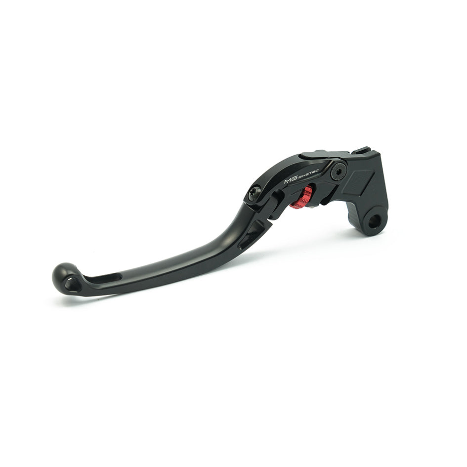 MG Biketec ClubSport Clutch Lever, long - black with Red adjuster (4232-257018)