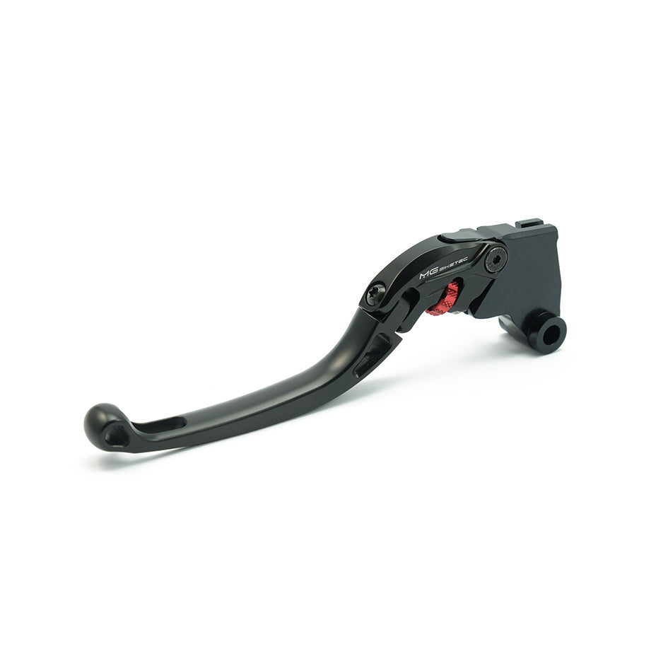 MG Biketec ClubSport Clutch Lever, long - black with Red adjuster (4232-362508)
