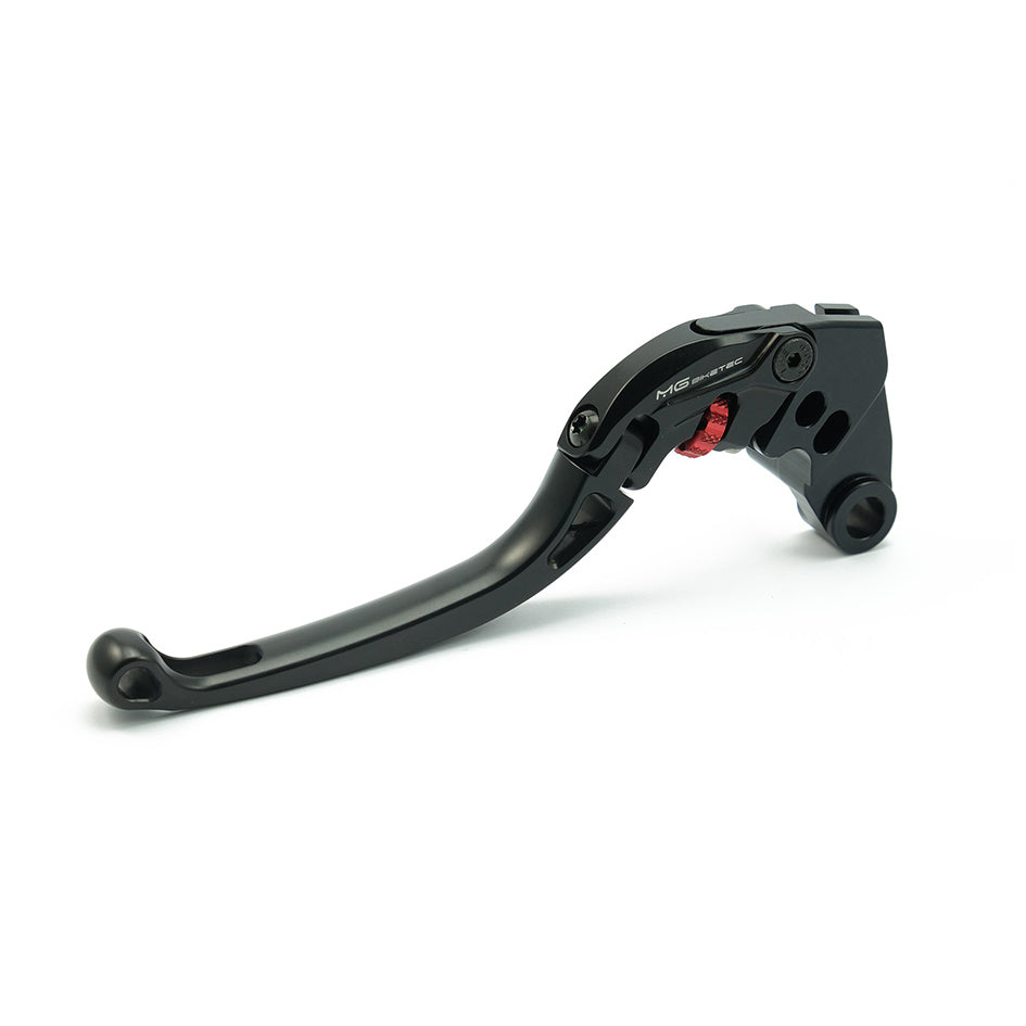 MG Biketec ClubSport Clutch Lever, long - black with Red adjuster (4232-367003)